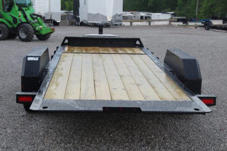 New 2026 Moritz 7' x 16' + 4' Low Pro - Gravity Tilt - Tilt Trailer - 16000# GVW