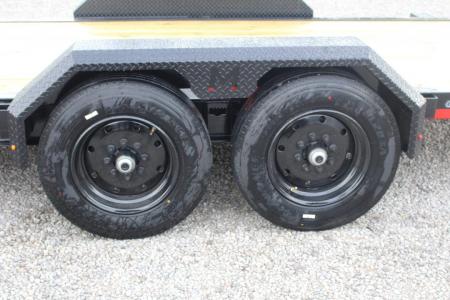 New 2026 Moritz 7' x 16' + 4' Low Pro - Gravity Tilt - Tilt Trailer - 16000# GVW