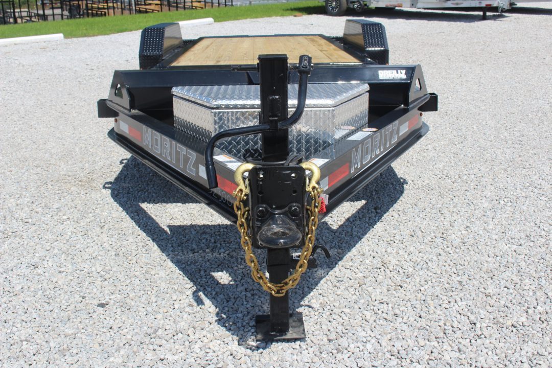 New 2026 Moritz 7' x 16' + 6' Low Pro - Gravity Tilt - Tilt Trailer - 14000# GVW