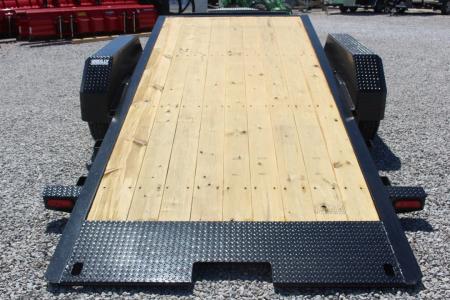 New 2026 Moritz 7' x 16' + 6' Low Pro - Gravity Tilt - Tilt Trailer - 14000# GVW