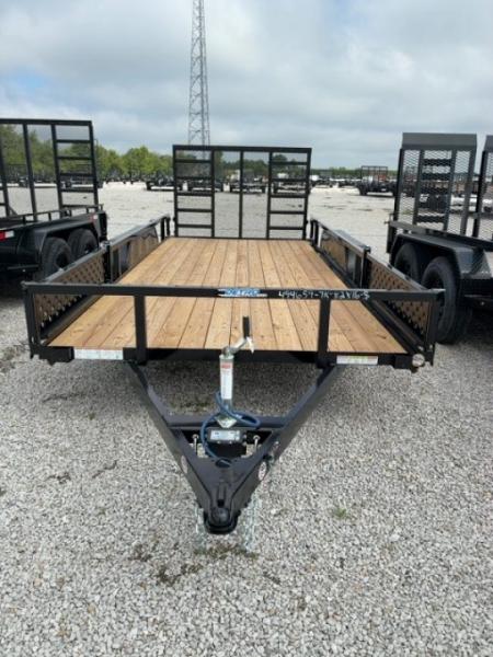 New 2026 Sure-Trac 7 x 16 Tube Top ATV 7K