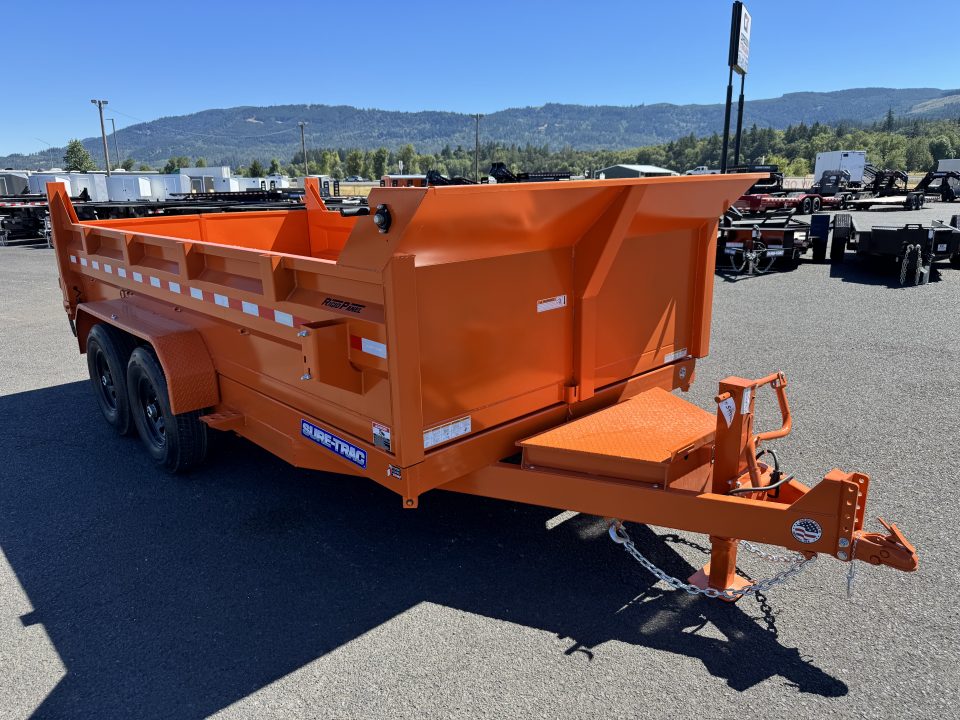 New 2026 Sure-Trac 7x14 Low Pro Scissor Dump 14K GVWR