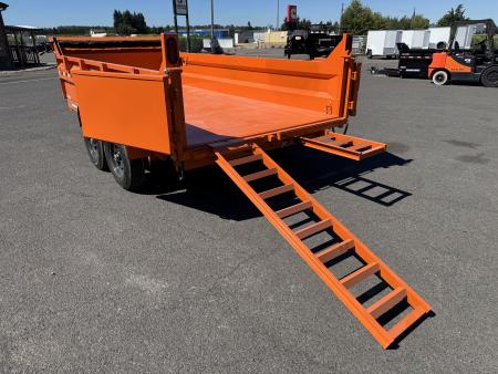 New 2026 Sure-Trac 7x14 Low Pro Scissor Dump 14K GVWR