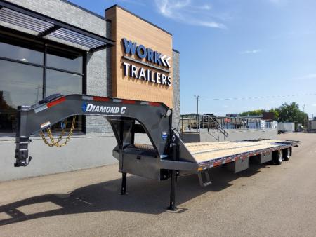 New 2026 Diamond C Trailers FMAX216HDT 2.0 - PA Flatbed Trailer