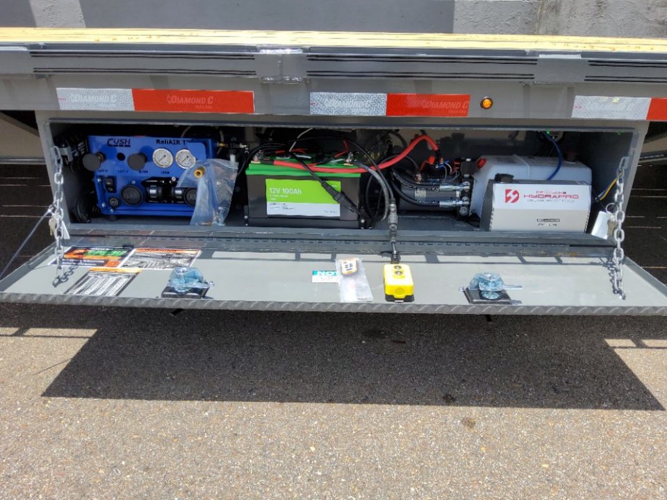 New 2026 Diamond C Trailers FMAX216HDT 2-PA Flatbed Trailer