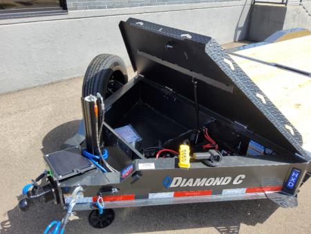 New 2026 Diamond C Trailers HXD208 Tilt Trailer