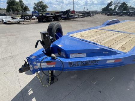 New 2026 Buckshot 102"x24' BP Tilt Trailer W/8K Axles