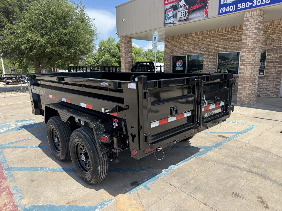 New 2027 Iron Bull DTB 6x12 Dump Trailer