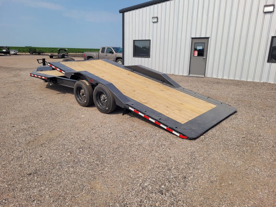 New 2027 Buckshot 102"x24' BP Tilt Trailer W/8K Axles