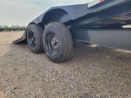 New 2027 Buckshot 102"x24' BP Tilt Trailer W/8K Axles