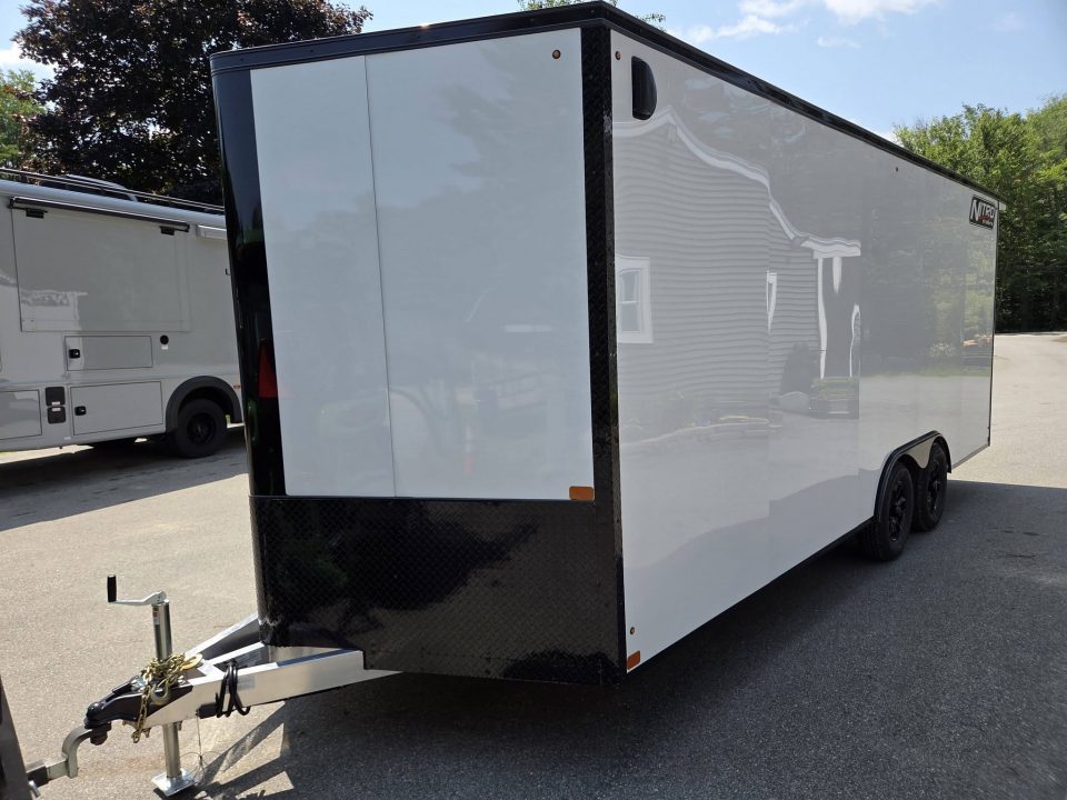 New 2026 Nitro 8.5x20 enclosed cargo trailer aluminum extra height with spoiler torsion axles Cargo / Enclosed Trailer