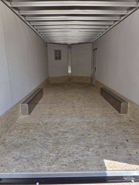 New 2026 Nitro 8.5x20 enclosed cargo trailer aluminum extra height with spoiler torsion axles Cargo / Enclosed Trailer