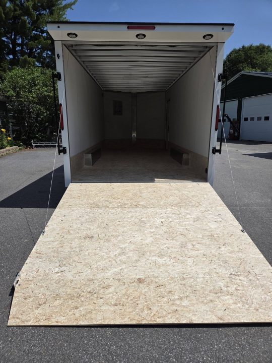 New 2026 Nitro 8.5x20 enclosed cargo trailer aluminum extra height with spoiler torsion axles Cargo / Enclosed Trailer