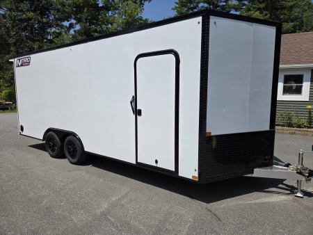 New 2026 Nitro 8.5x20 enclosed cargo trailer aluminum extra height with spoiler torsion axles Cargo / Enclosed Trailer