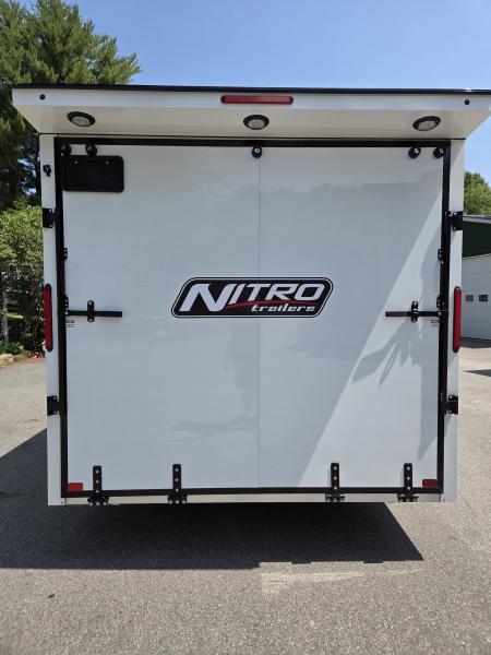 New 2026 Nitro 8.5x20 enclosed cargo trailer aluminum extra height with spoiler torsion axles Cargo / Enclosed Trailer