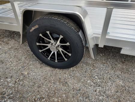 New 2027 Sport Haven AUT7X12D- Deluxe Aluminum Tube Top Utility Trailer