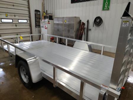 New 2027 Sport Haven 7x14D Aluminum Express Utility Trailer