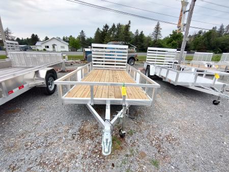 New 2027 Sport Haven AUT6X12 Aluminum Tube Top Utility Trailer