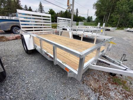 New 2027 Sport Haven AUT6X12 Aluminum Tube Top Utility Trailer