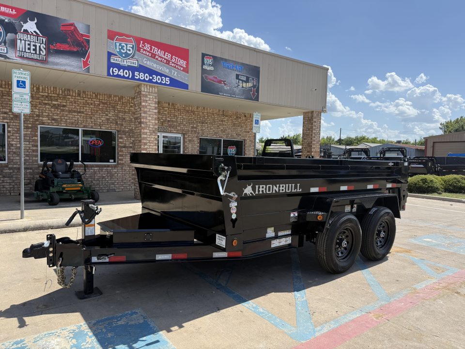 New 2027 Iron Bull DTB 6x12 Dump Trailer