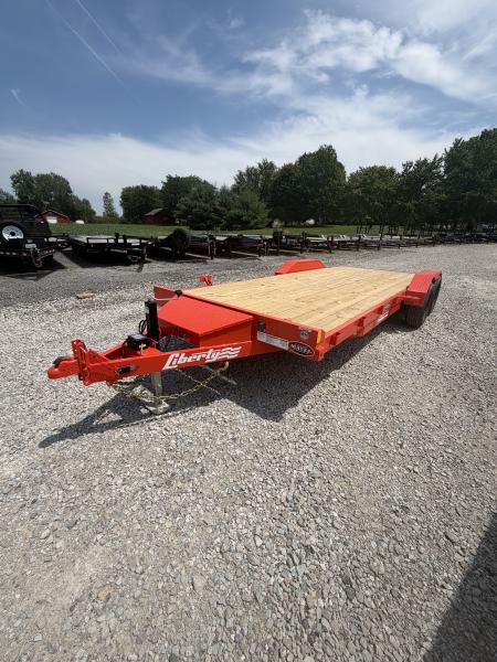 New 2026 Liberty LC10K83X20C5DT Car Hauler 83X20 TA DOVETAIL (GVW:9990) SUNSET ORANGE