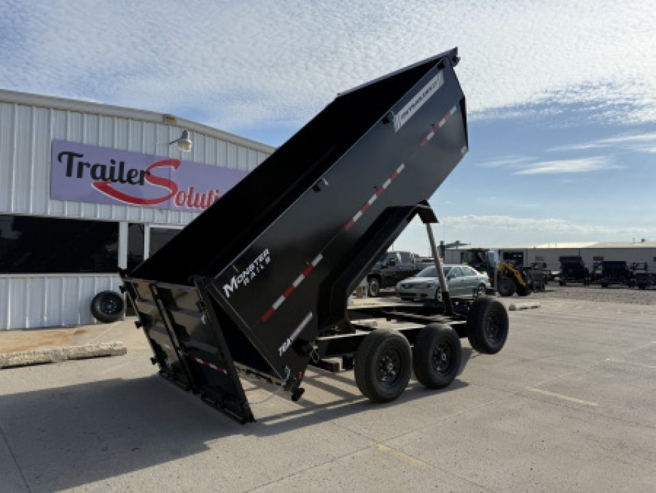 New 2027 PJ Trailers 83" x 14' X 48' Sides DT Dump Trailer