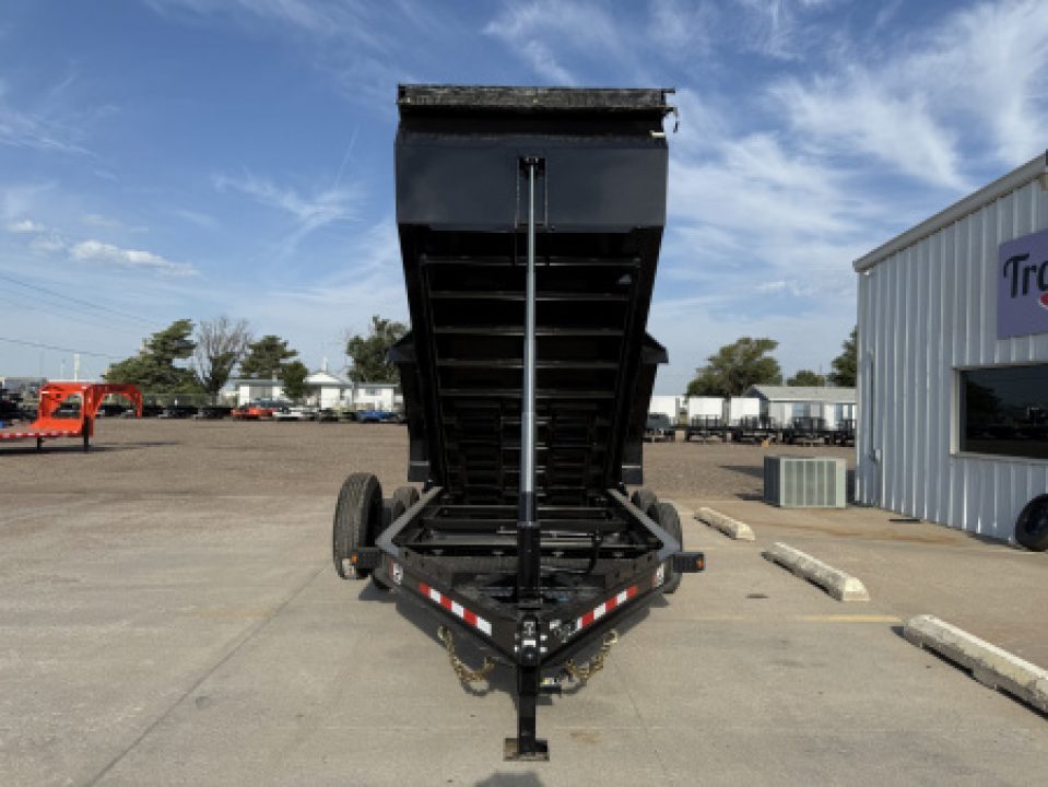 New 2027 PJ Trailers 83" x 14' X 48' Sides DT Dump Trailer