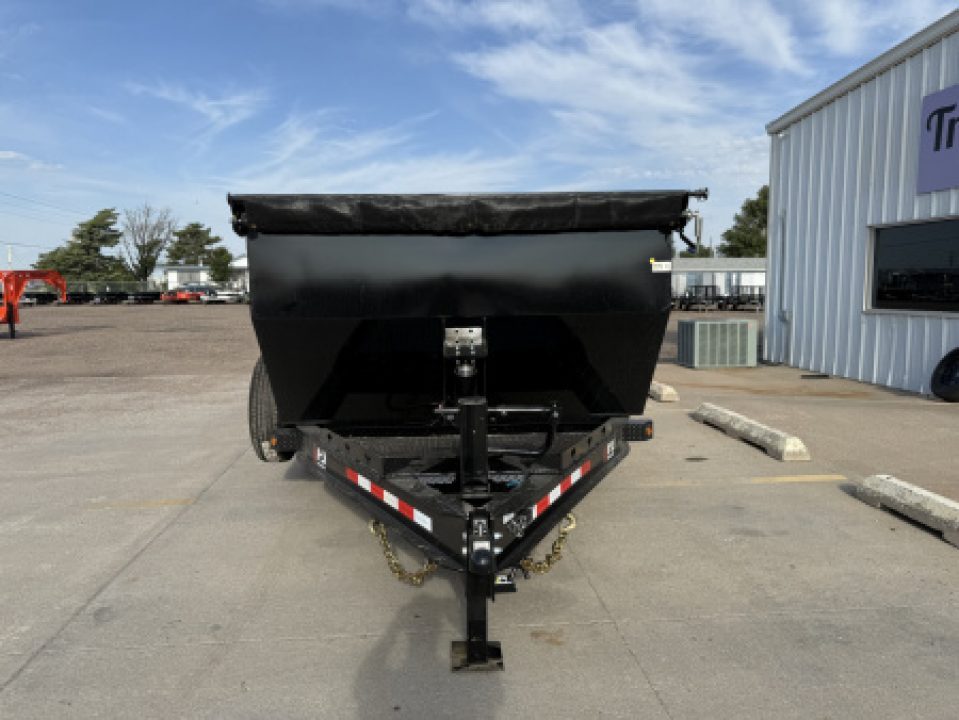 New 2027 PJ Trailers 83" x 14' X 48' Sides DT Dump Trailer
