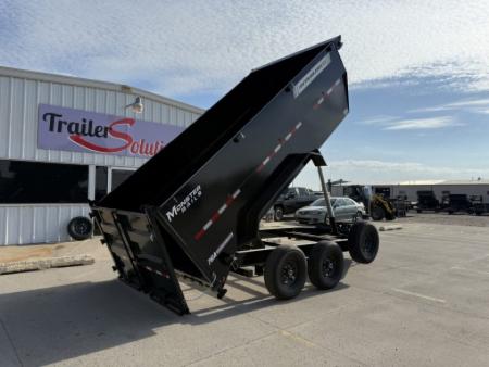 New 2027 PJ Trailers 83" x 14' X 48' Sides DT Dump Trailer