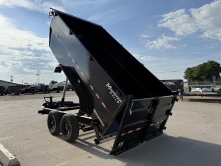 New 2027 PJ Trailers 83" x 14' X 48' Sides DT Dump Trailer