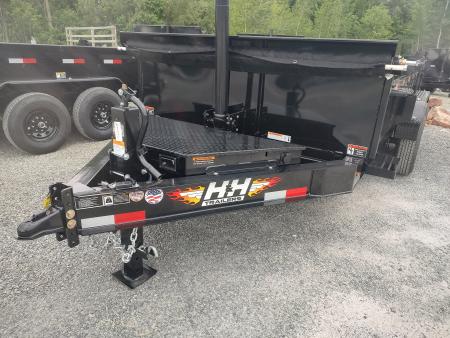 New 2026 H&H Trailers 7X14 HD Dump Trailer 14K GVW