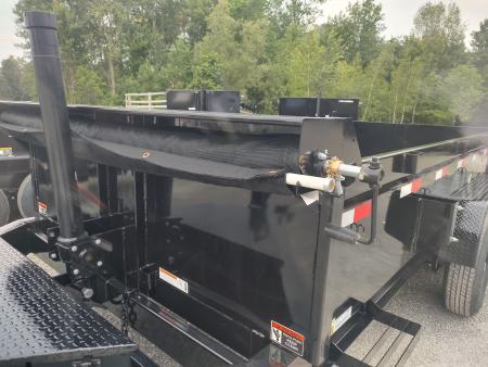 New 2026 H&H Trailers 7X14 HD Dump Trailer 14K GVW