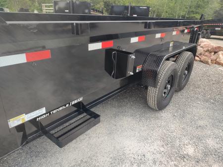 New 2026 H&H Trailers 7X14 HD Dump Trailer 14K GVW