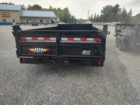 New 2026 H&H Trailers 7X14 HD Dump Trailer 14K GVW
