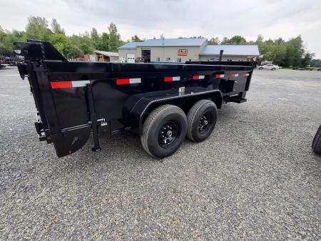 New 2026 H&H Trailers 7X14 HD Dump Trailer 14K GVW