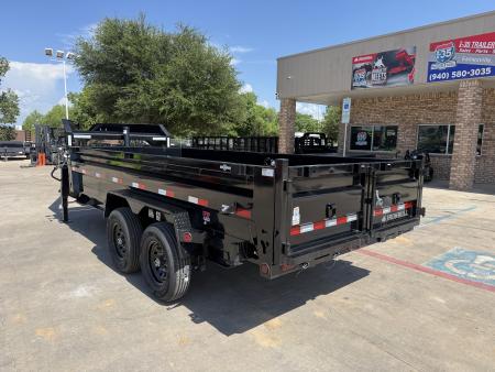 New 2027 Iron Bull DTG 16’x83”x2’ Dump Trailer