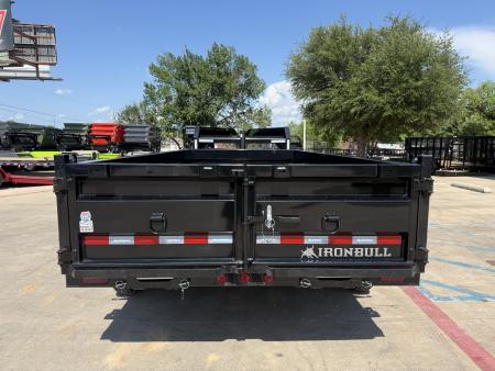 New 2027 Iron Bull DTG 16’x83”x2’ Dump Trailer