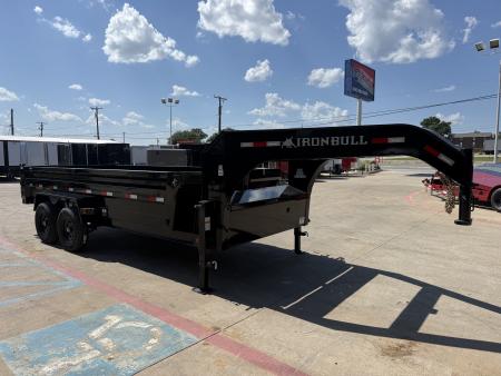 New 2027 Iron Bull DTG 16’x83”x2’ Dump Trailer