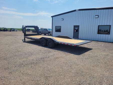 New 2026 Buckshot 102"x24' Gooseneck Tilt Trailer