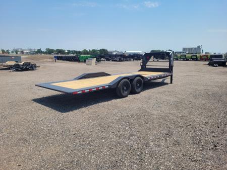 New 2026 Buckshot 102"x24' Gooseneck Tilt Trailer