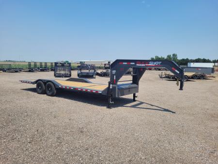 New 2026 Buckshot 102"x24' Gooseneck Tilt Trailer