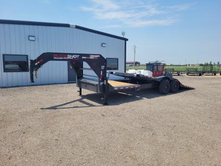 New 2026 Buckshot 102"x24' Gooseneck Tilt Trailer