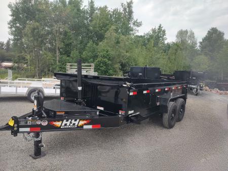 New 2026 H&H Trailers 7X14 HD Dump Trailer 14K GVW