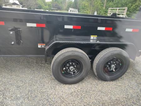 New 2026 H&H Trailers 7X14 HD Dump Trailer 14K GVW