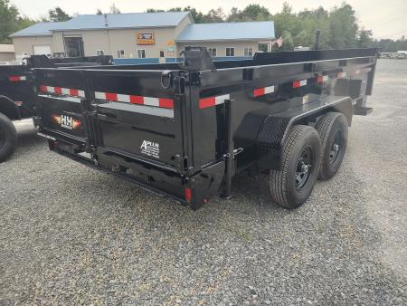New 2026 H&H Trailers 7X14 HD Dump Trailer 14K GVW
