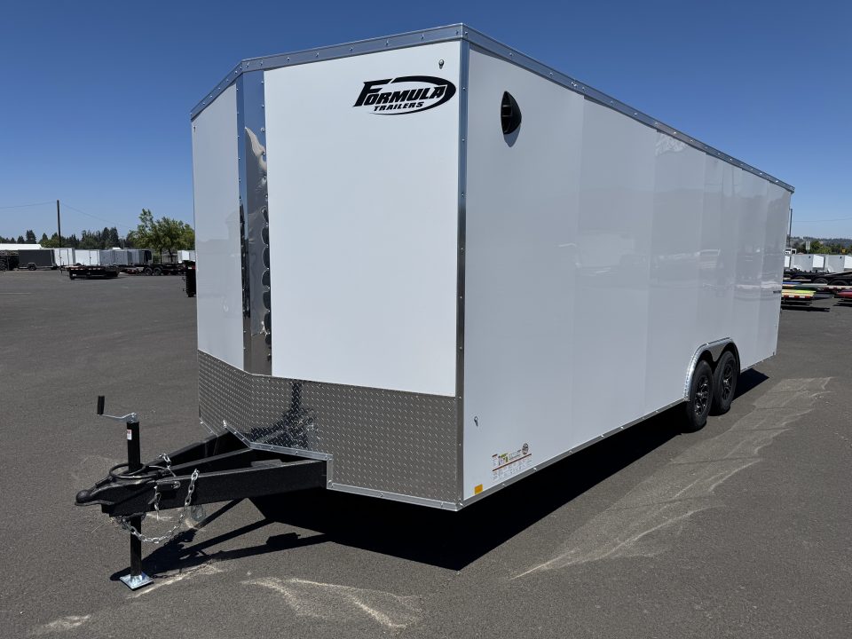 New 2025 Formula 8.5x24 Traverse Enclosed Carhauler Trailer w/ Upgrades 10K GVWR