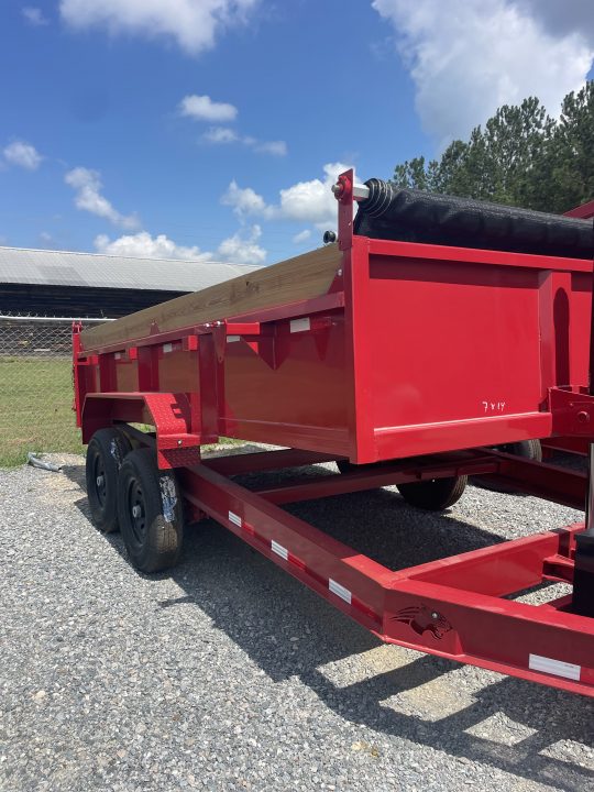 New 2026 Panther Cargo 7X14 Dump Trailer
