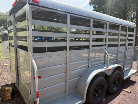New 2026 W-W Trailer 6X16 All around Stock / Stock Combo Trailer