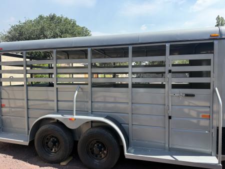 New 2026 W-W Trailer 6X16 All around Stock / Stock Combo Trailer