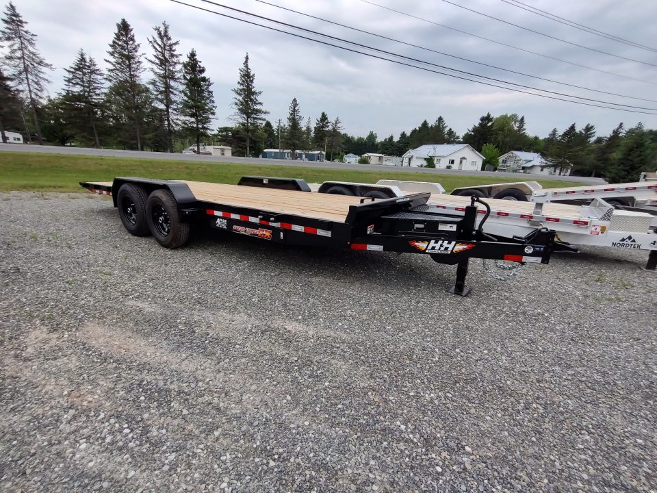 New 2026 H&H TRAILERS H-EX20-14K Power Tilt-bed Car Hauler